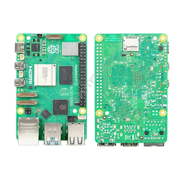 Raspberry Pi5 8GB / 16GB / 4GB / 2GB RAM Official Original Pi5 Model PD Power Supply Active Cooler Fan Heatsink Option