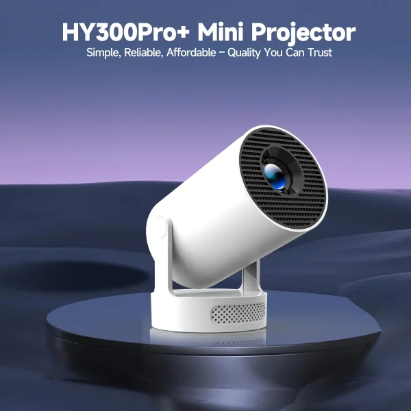 Magcubic 4K Android 11 Portable Projector 8000 Lumens WiFi 6 BT5.4 Outdoor Theater 5W HiFi Speaker 720P HD Supported HY300 Pro+