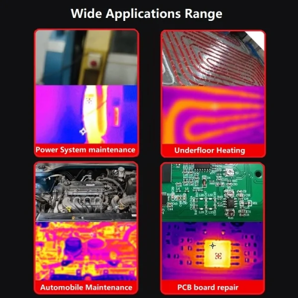 TOOLTOP ET14S 2.8inch Thermal Imager AC/DC Current Voltage Multimeter ISR 240x240 IR Camera Pipeline Heating Electronic Inspect