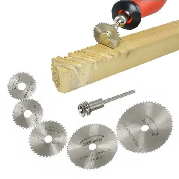 HSS Mini saw blade electric grinder accessories plastic woodworking cutting blade set electric drill micro circular saw blade