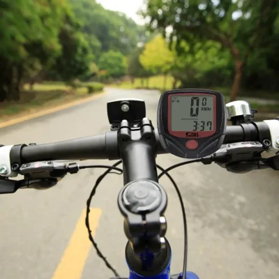 SUNDING 548B Waterproof MTB Bike Wire Speedometer Cycling Digital LCD Odometer