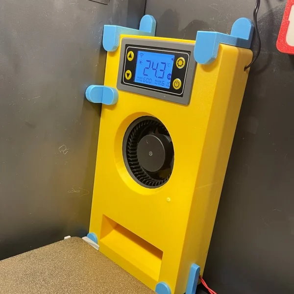 Chamber Heater for Bambu Lab P1S Chamber Heating Controller for Bambu X1C P1P Heated Chamb PTC Heater for Voron Trident Heater