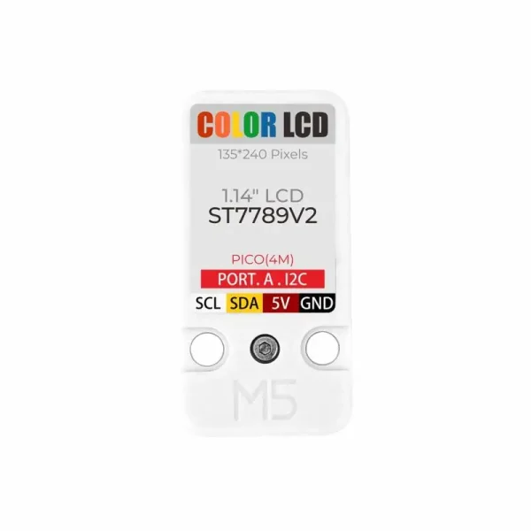 M5Stack Official LCD Unit 1.14in 135 X 240 Pixels Display