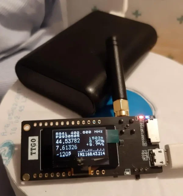 LILYGO® TTGO LoRa32 V2.1_1.6 Version 433/868/915Mhz ESP32 LoRa OLED 0.96 Inch SD Card Bluetooth WIFI Wireless Module ESP-32 SMA