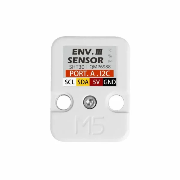 M5Stack Official ENV III Unit with Temperature Humidity Air Pressure Sensor (SHT30+QMP6988)