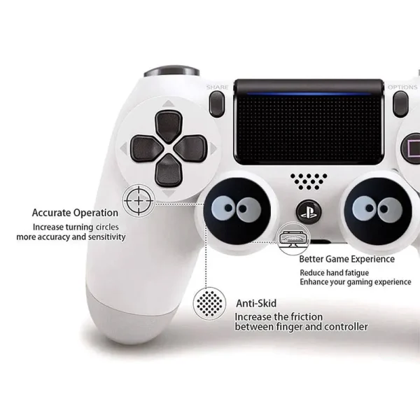 4pc Soft Silicone Thumb Stick Grip Cap For Sony Playstation 5 4 PS5 PS4 XBOX Switch Pro Controller Joystick Cover Protector Case
