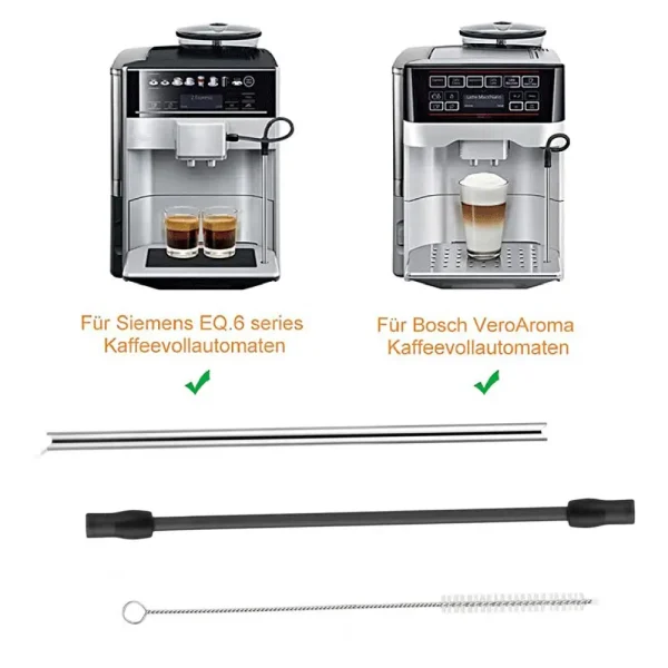 1 Set Unique Coffee Machine Milk Pipe Heat Resistant Clean Food Grade for Bosch VeroAroma