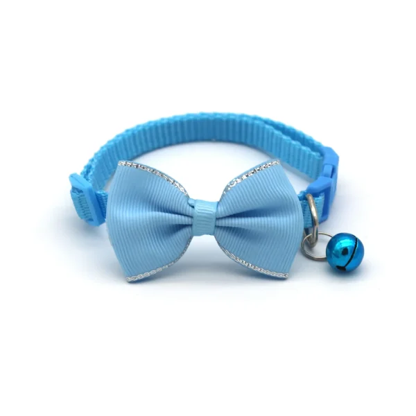 Pet Collars New Bow Bell Collars Cute Cat Collars Pet Supplies Multicolor Adjustable dog Dressing Tool Pet Accessories