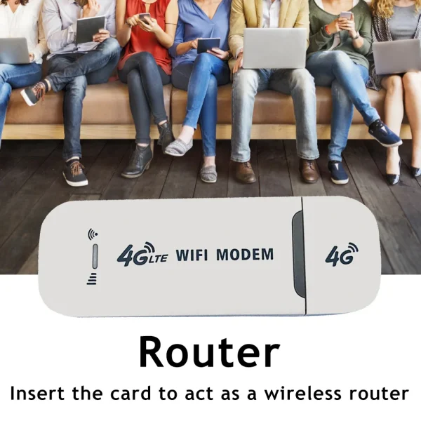 4G USB Modem WIFI Mobile Portable Wireless WiFi Adapter 4G Card Router for Home Office USB Wi-Fi Router