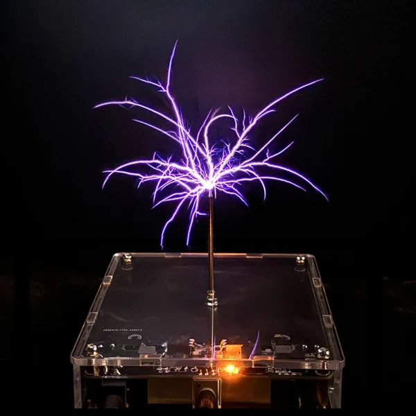 Tesla Coil Arc Generator Artificial Lightning Touchable Teaching Tool Science Experiment Arc up to 10cm DIY Electronic Kit