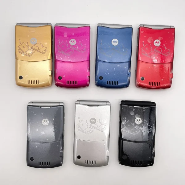 Motorola RAZR V3 Refurbished-Original V3 0.3MP Detachable Battery 680mAh Cell Phone Wholesale Free shipping