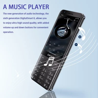 UNIWA DOOV R17 Pro Smart Mobile Phone Touch Screen 4G Whatsapp Android 13 Keypad Phones 3.54″ 4GB 64GB 2300mAh Hebrew keyboard 2