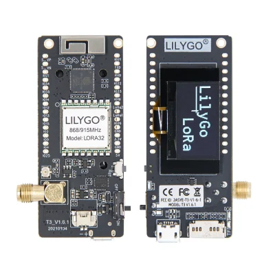 LILYGO® TTGO LoRa32 V2.1_1.6 Version 433/868/915Mhz ESP32 LoRa OLED 0.96 Inch SD Card Bluetooth WIFI Wireless Module ESP-32 SMA