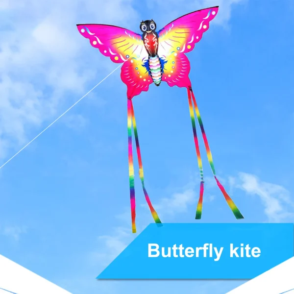 Kite Dragon Easy to Fly Multicolor Easy to Fly Laser Engraving Pterosaurs Kite for Kids Children Hot Sale