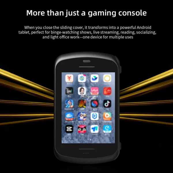 ANBERNIC RG Slide Handheld 4.7-inch LTPS In-Cell Display 1280*960 Screen Game Console Retro Video Game Player Android 13 5000mAh