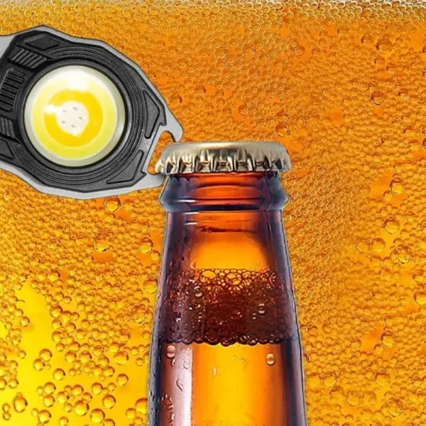 Aluminum Alloys Keychains Lamp Outdoor Camping Emergencies Charging Flashlights for Camping Hiking and Emergencies Use