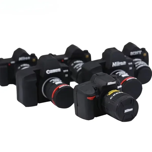 Hot Selling Camera Shape USB Flash Memory Stick Thumb Drive 64GB/32GB /16GB Memory Stick Flash Card Photography Gifts