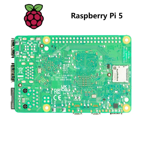 Official Raspberry Pi 5 16GB 8GB 2GB 4GB Laptop Mini PC Computer BCM2712 Processor Raspberry Pi Development Board Bluebooth 5.0