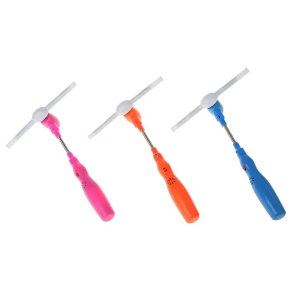 Glowing Windmill Spinning Toy LED Pinwheel for Girls Teens Outdoor Summer for Play Holiday Easter Party Flea Market Supp