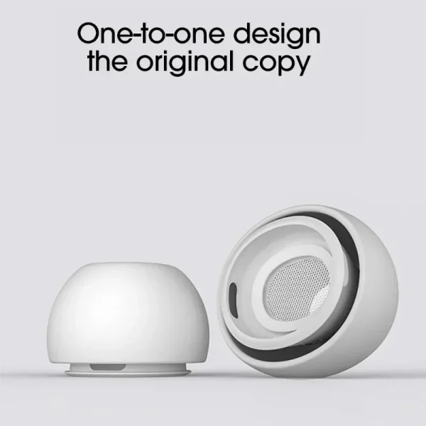 Soft Silicone Ear Tips for Airpods Pro 1/2 Gen Protective Earbuds Covers Noise Reduction Hole Ear-pads for Apple Air Pods Pro