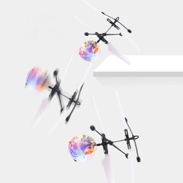 Kid Fly Ball Mini RC Drone Toys Creative Children Helicopter Electronic Infrared Induction Aircraft Fly Toy Boy Birthday Gift