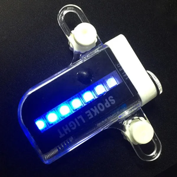 Waterproof MTB Road Bike Bicycle Wheel Tire Valve Stem Rim Decor Cycling LED Spoke Light Lamp Bicycle Accessories