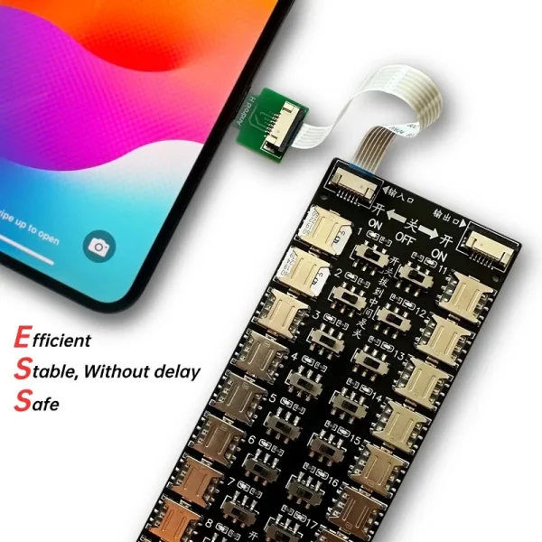 Card Changer Multi-card Device External Card slot for Android Apple smartphones Universal 20 Expansion SIM cards