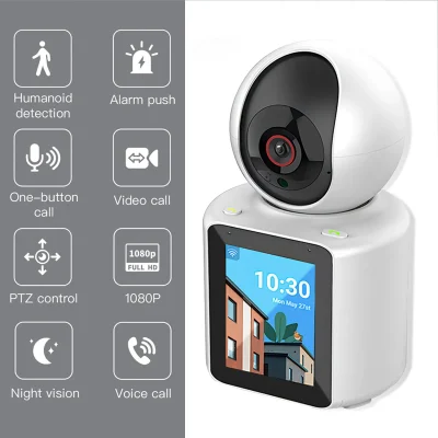 Linook, home video call, CCTV camera, home wireless WIFI mini security camera 1080P, infrared night vision, mobile tracking