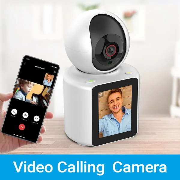 Linook, home video call, CCTV camera, home wireless WIFI mini security camera 1080P, infrared night vision, mobile tracking