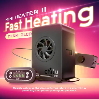 Chitu Systems H2 Mini Heater New Upgrade for Resin Filament 3d Printer for Anycubic ELEGOO Creality for 3D Printer Accessories