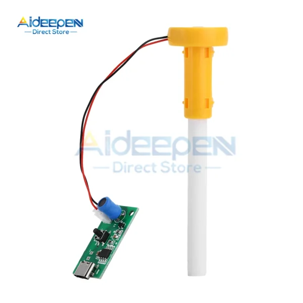 DC 5V 1.5-2W Ultrasonic Mist Maker Atomizer Transducer Atomizer Film Plate Accessories Humidifier Rubber Gasket Type-C USB