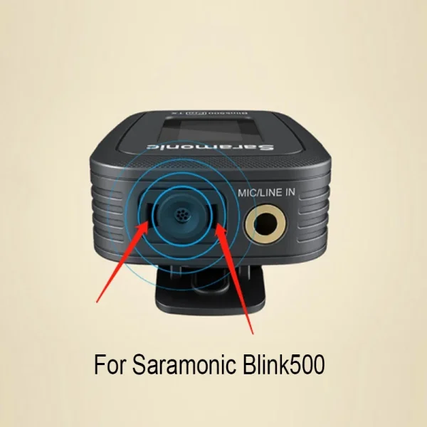 Canfon Furry Windproof Windscreen Compatible for RODE Wireless GO I and Saramonic Blink500 Wireless Microphone