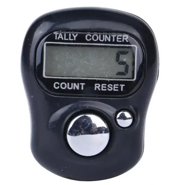 Mini Stitch Marker And Row Finger Counter LCD Electronic Digital Tally Counter For Sewing Knitting Weave Tool Key Number Count