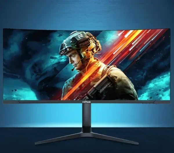 Computer Monitor,34inch,Curved Screen,3440*1440p,quasi-4K,165hz,1ms Extreme Response,21:9 Ultra Wide,Gaming & Office Applicable
