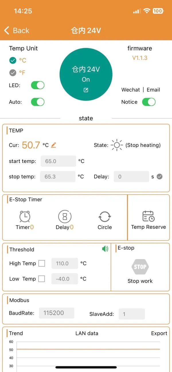 Chamber Heater for Bambu Lab P1S Chamber Heating Controller for Bambu X1C P1P Heated Chamb PTC Heater for Voron Trident Heater