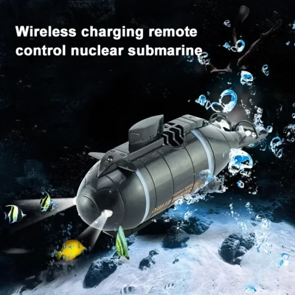 Electric Submarine Boat Underwater Diving Model Mini Playing Wireless Remote Control Model Boat Racing Toy Gift RC Toy Gifts