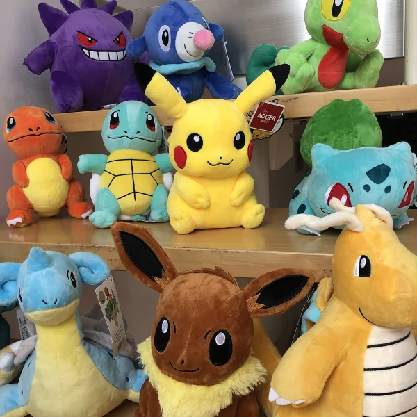 Pokemon Plush Toy High Quality With Tag Anime Cartoon Pikachu Charmander Squirtle Bulbasaur Stuffed Doll Gift For Kids Children