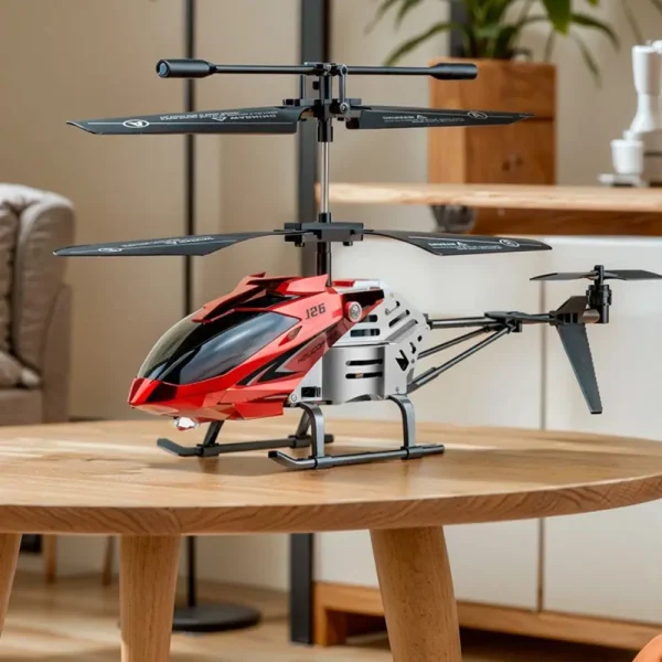 Metal Alloy RC Helicopters 3.5 Channels USB Charging Remote Control Plane Rechargeable Silver Red Pink Flying Helicopter Toy