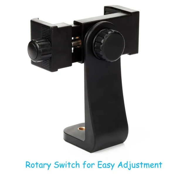 Mobile Phone Clip 360 Degree Compatible With All 1/4 Screw Cellphone Holder Tripod Mount Desk Tripod Adapter For Iphone Huawei