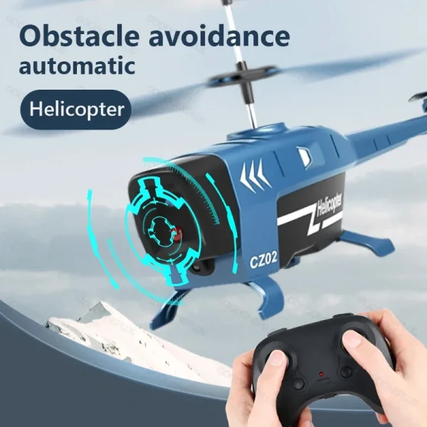 Rc Helicopter 3.5Ch 2.5Ch Rc Plane 2.4G Rc Helicopters for Adults Obstacle Avoidance Electric Airplane Flying Toys for Boys