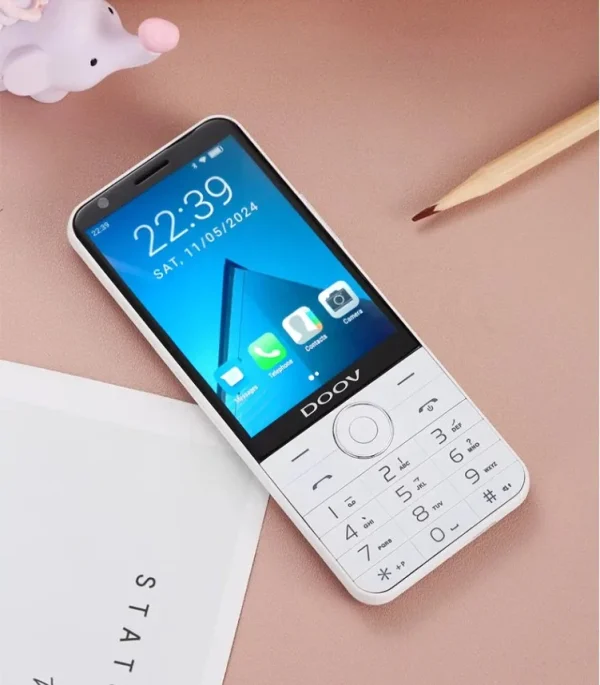 UNIWA DOOV R17 Pro Smart Mobile Phone Touch Screen 4G Whatsapp Android 13 Keypad Phones 3.54" 4GB 64GB 2300mAh Hebrew keyboard 2