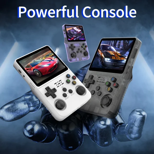 R36S Portable Pocket Video Player Linux System 64/128GB 3.5 Inch IPS Screen 15000+Games Retro Handheld Game Console Gift