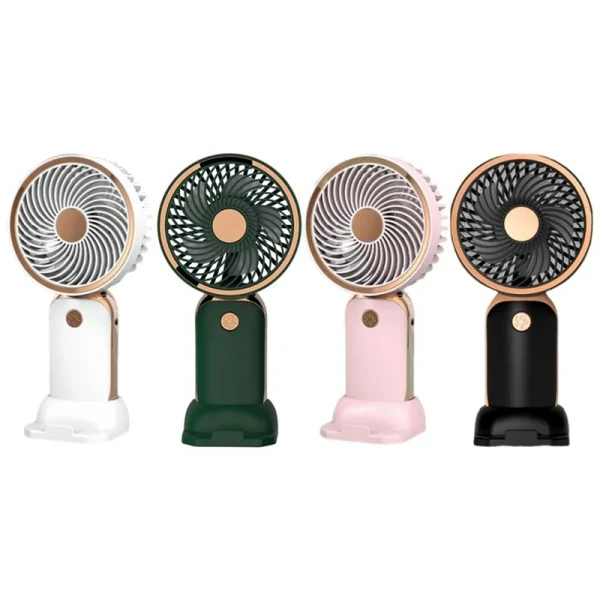 ABCA-USB Mini Handheld Fan Small Personal Fan Makeup Eyelash Fan For Hiking Traveling Home Office