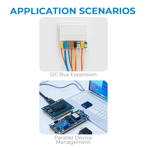 M5Stack Official I2C Hub 1 to 6 Expansion Unit V2.1 with DIP Switch(PCA9548A)