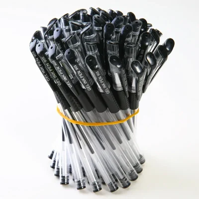 5 Pcs / Pack High Quality 0.5mm Neutral Ink Gel Pen Refill Black Black Red Office And School Stationery