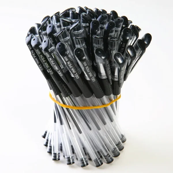 5 Pcs / Pack High Quality 0.5mm Neutral Ink Gel Pen Refill Black Black Red Office And School Stationery