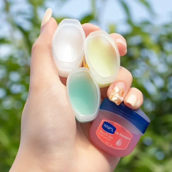 4-8Pc/Set Moisturizing Lip Balm Healing Allnatural Lip Mask for Dry Lips Lip Moisturizing Power LipS Care Nourishing Repair Gift