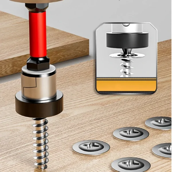 SenNan Positioning Screwdriver Bits Drywall Screw Bits 50mm Gypsum Board Plasterboard Screws Locating Batch Head Drilling Tools