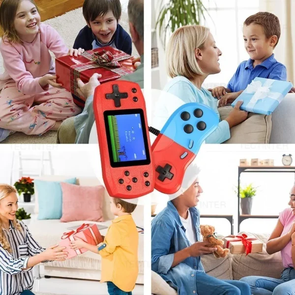 Retro Video Game Console Built in 620 Classic Games 2.4 Inch Portable Handheld Game Player Rechargeable Console AV Ouput