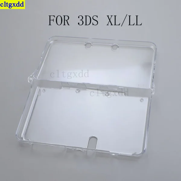 Cltgxdd 1piece FOR 3DS 3DS XL LL/NEW 3DS/NEW 3DS XL LL Console Transparent Plastic Crystal Shell Hard Shell Protective Cover